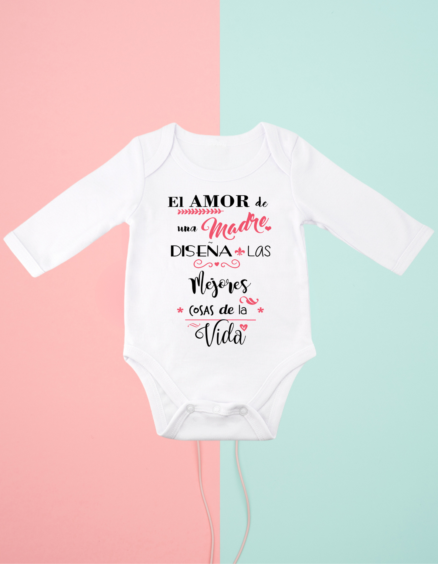 Body personalizado el amor de una madre...