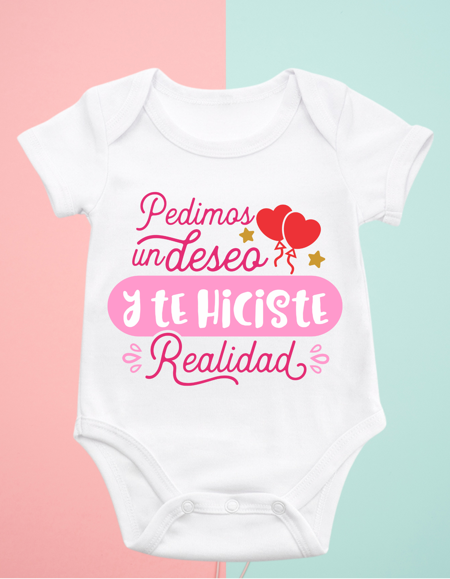 Body personalizado pedimos un deseo..