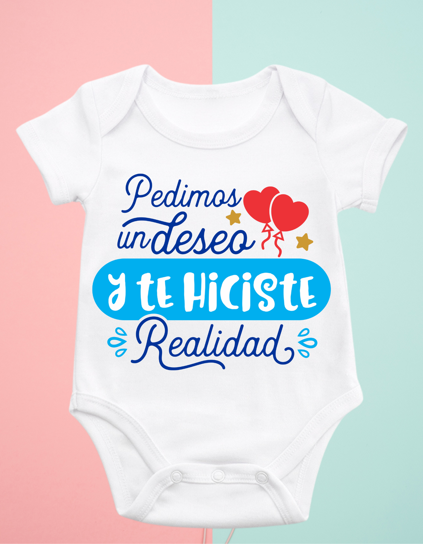 Body personalizado pedimos un deseo...