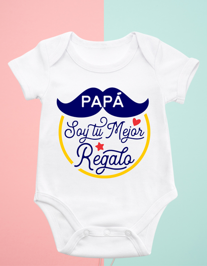 Body personalizado papa soy tu mejor...