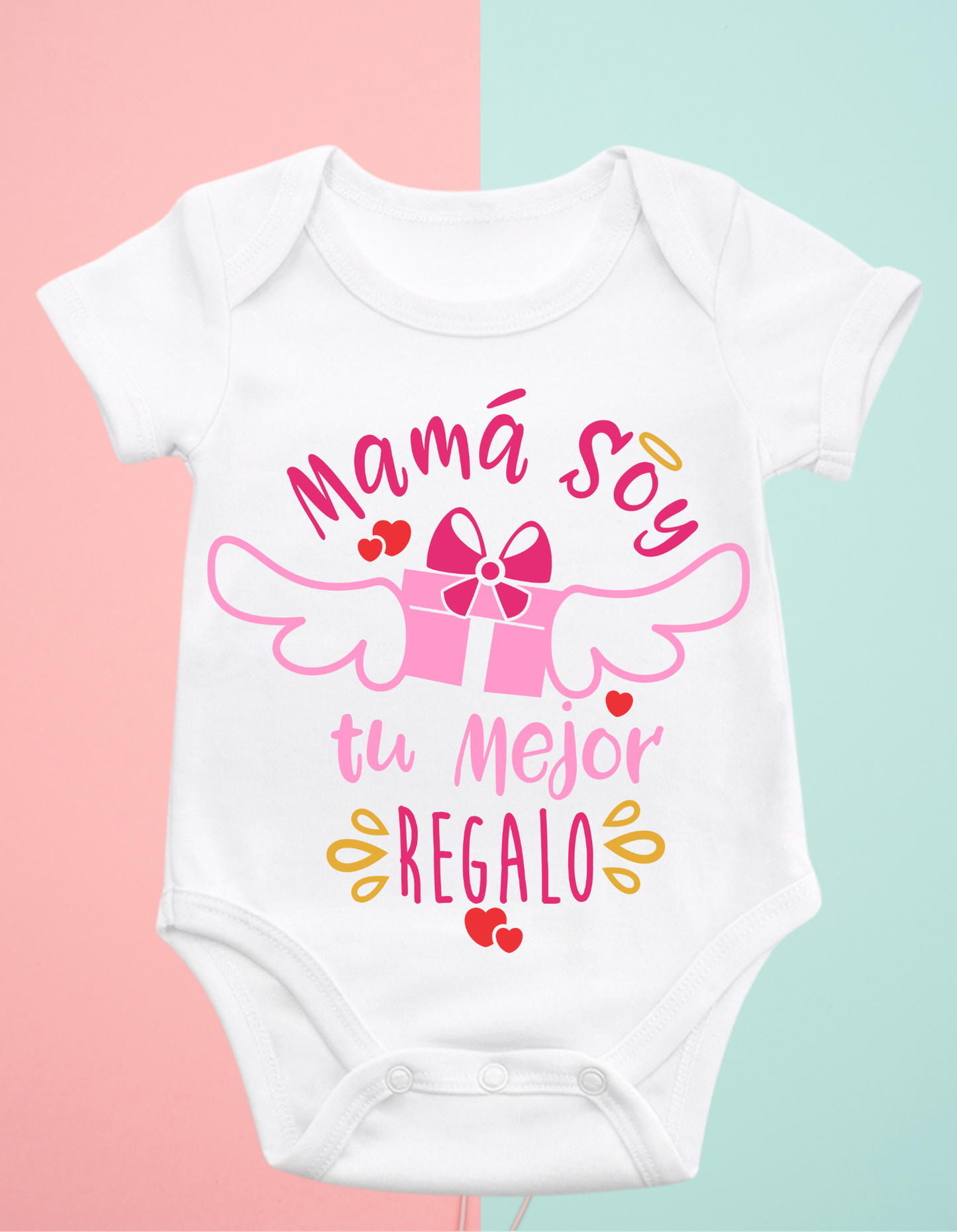 Body personalizado mama soy tu mejor..