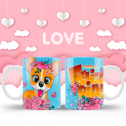 Tazas dibujos amor (Varios diseños)