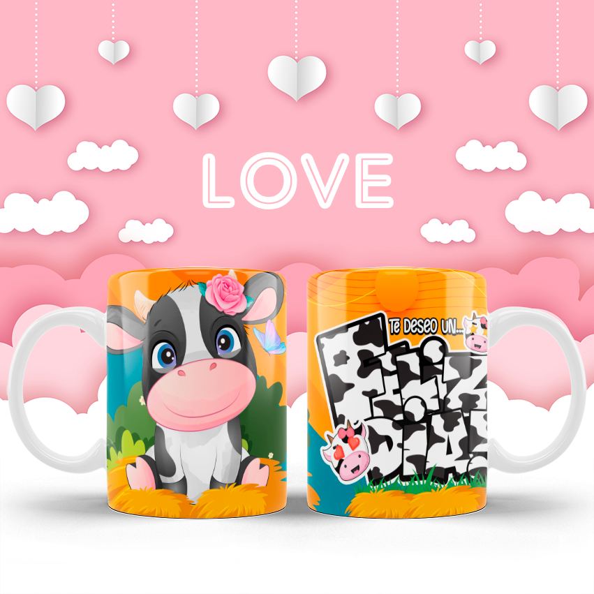 Tazas dibujos amor (Varios diseños)