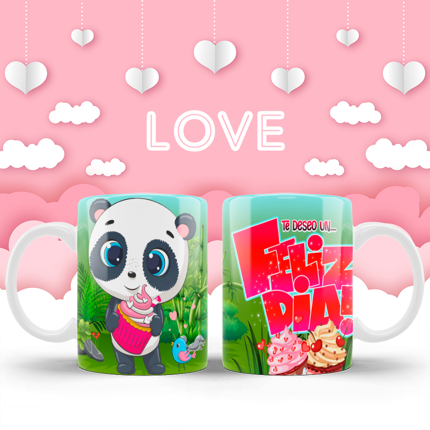 Tazas dibujos amor (Varios diseños)