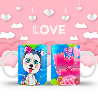 Tazas dibujos amor (Varios diseños)