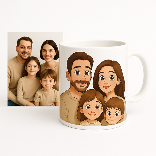 Taza personalizada estilo Disney | Convierte tu foto en un personaje mágico