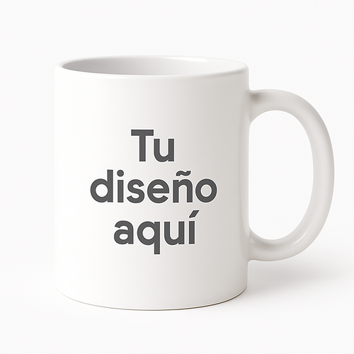 Taza personalizada con tu diseño | “Tu diseño aquí”