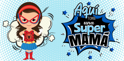 Madre Superheroína (Varios diseños)