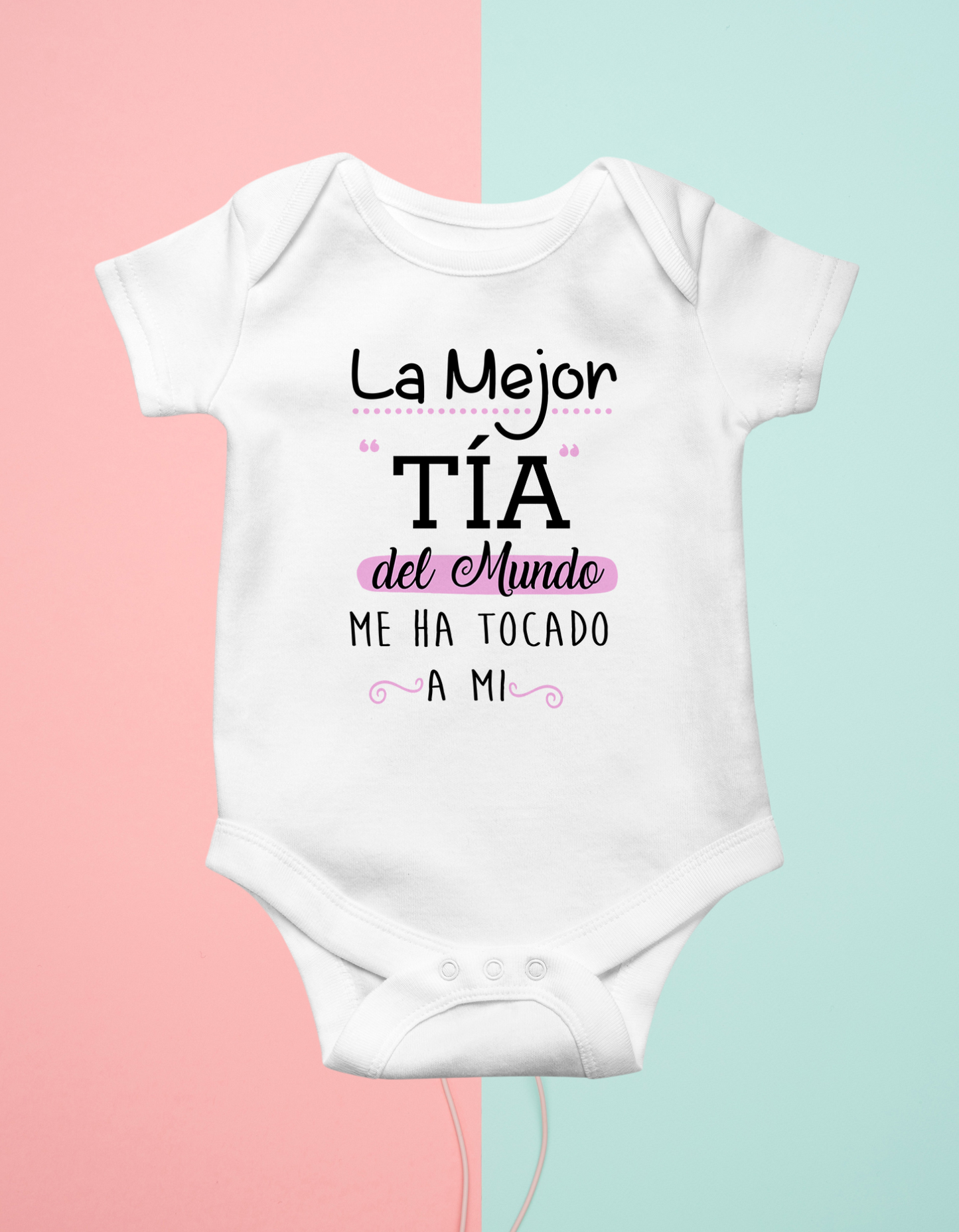 Body personalizado la mejor tia ...