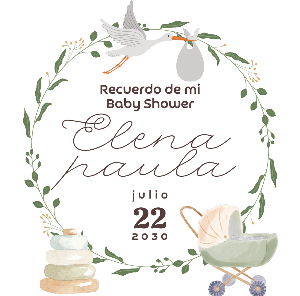 Taza personalizada especial para Babyshower 27