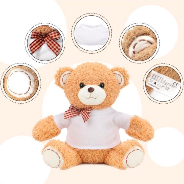 Oso de peluche + foto + texto