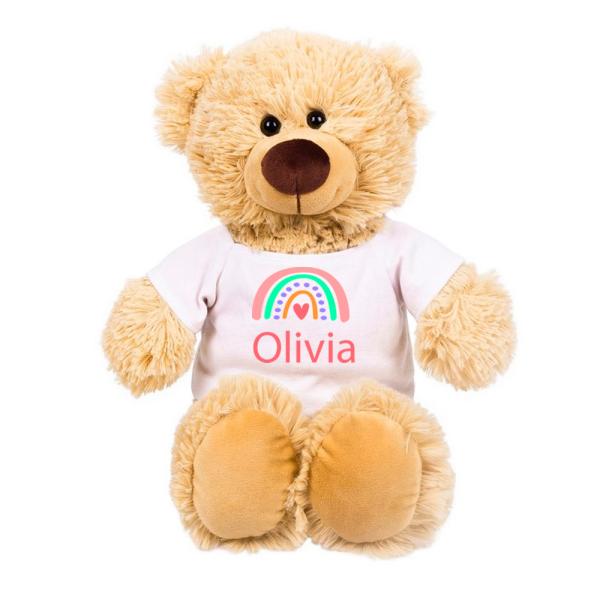 Oso de peluche + foto + texto
