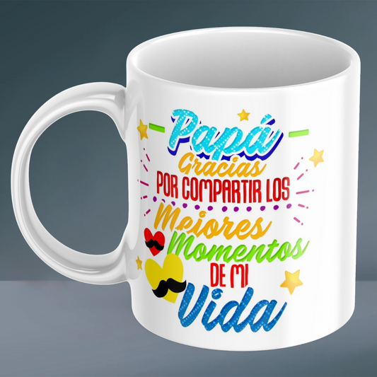 Taza personalizada especial Día del Padre 30