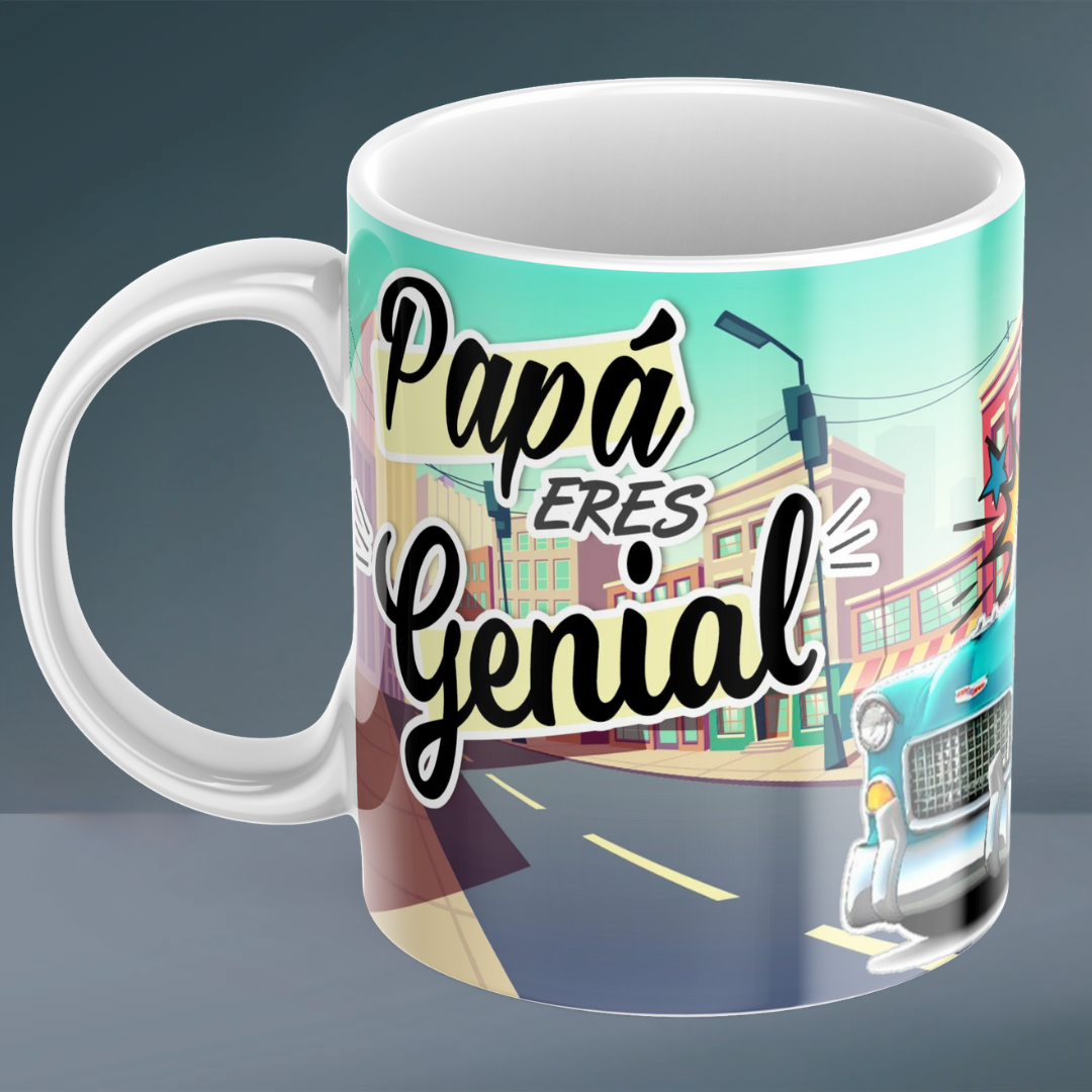 Taza personalizada especial Día del Padre 105