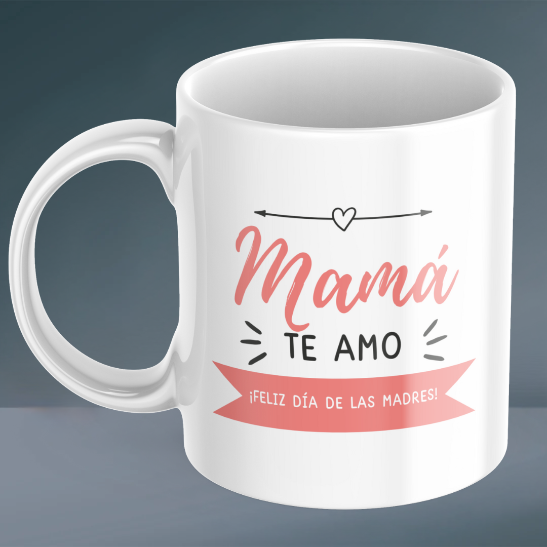 Taza con Fondo Colorido