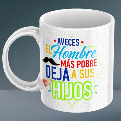 Taza personalizada especial Día del Padre 34