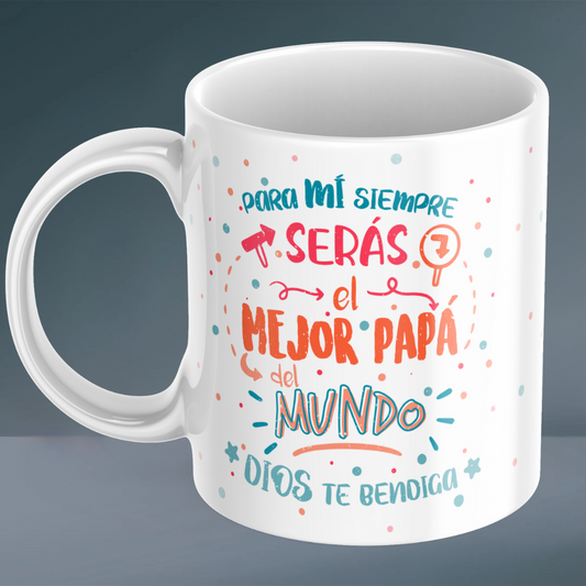 Taza personalizada especial Día del Padre 100