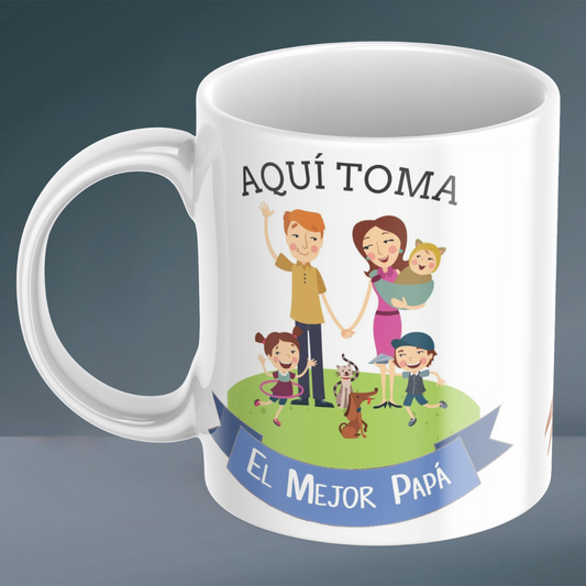 Taza personalizada especial Día del Padre 101