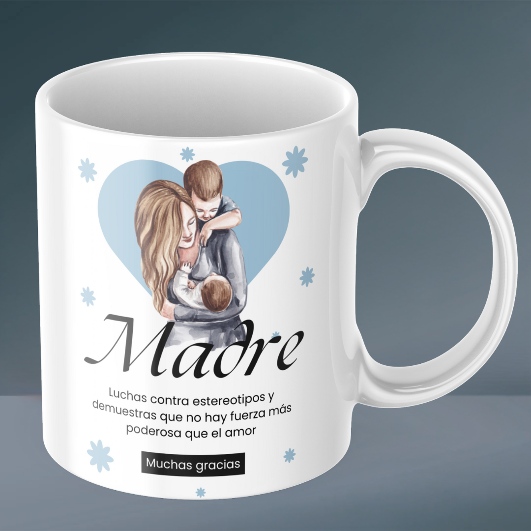 Taza con Corazones Rosados